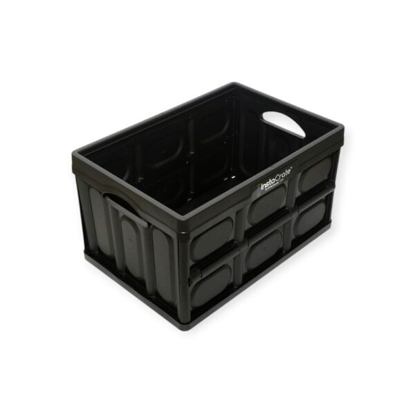 caja plegable color negro greenmade capacidad de 12 galones