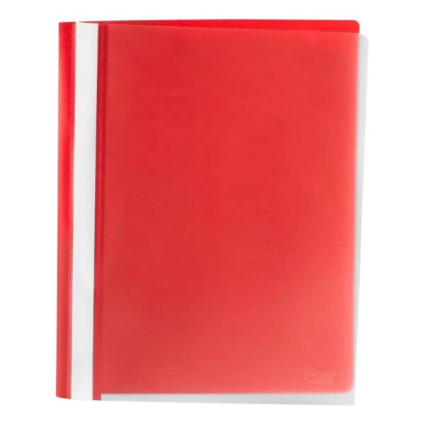 FOLDER PLASTICO FAST CARTA ROJO