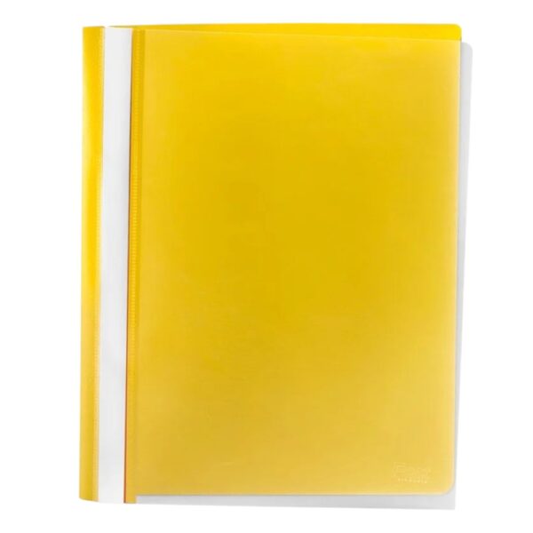 FOLDER PLASTICO FAST CARTA AMARILLO