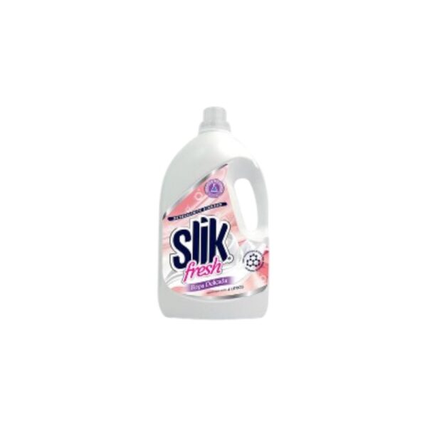 DETERGENTE LIQUIDO SLIK FRESH C7TOQUE SUAVIDAD 4LT